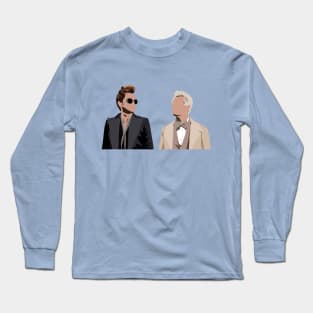 Minimal Good Omens Long Sleeve T-Shirt